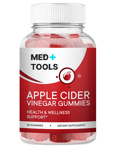 Apple Cider Vinegar Gummies bottle label