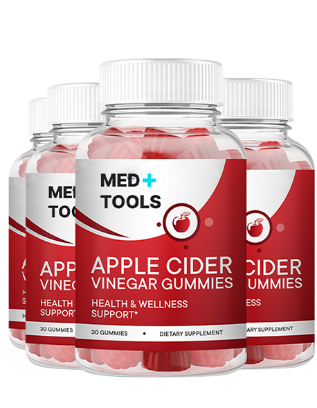 Apple Cider Vinegar Gummies - 4 Bottles